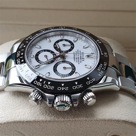 rolex daytona ceramica nero 116500ln 2019|rolex daytona 116500ln white dial.